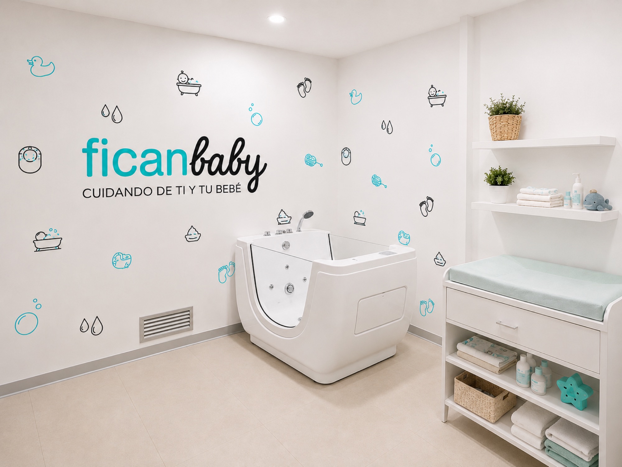 Sesión de Babyspa en ficanbaby