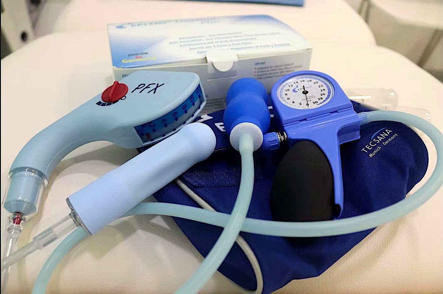 Aparato de biofeedback y valoración del suelo pélvico en FICAN